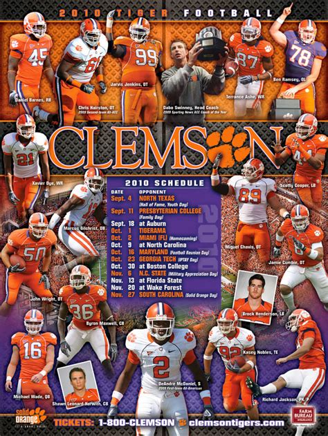 2010 clemson football|2010 clemson football schedule.